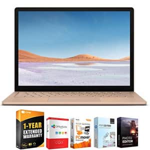 Microsoft V4C-00064 Surface Laptop 3 13.5 Touch Intel i5-1035G7 8/256GB, Sandstone Bundle with for $1,149