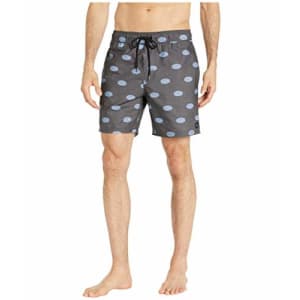 RVCA Men Out There Elastic 17" Trunk Black X-Large for $19