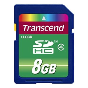 Transcend Fujifilm Finepix S1500 Digital Camera Memory Card 8GB (SDHC) Secure Digital High Capacity Class 4 for $12
