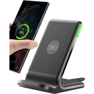 15W Fast Wireless Charging Station for $11