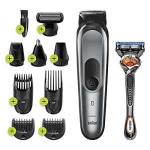 Braun 10-in-1 Rechargeable Face, Hair, & Body Styling Kit for $90