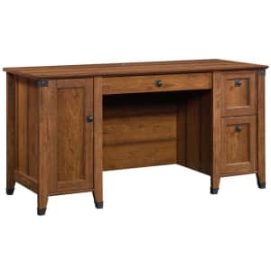 Sauder Carson Forge 59" 3-Drawer Executive Desk w/ File Storage for $278 Sauder Carson Forge 59" 3-Drawer Executive Desk w/ File Storage for $278
