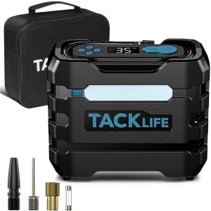 Tacklife 70-PSI 12V Digital Portable Air Compressor for $16 Tacklife 70-PSI 12V Digital Portable Air Compressor for $16