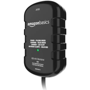 AmazonBasics 12V 800mAh Battery Charger / Maintainer for $17