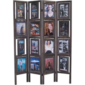 Proman Oscar II Room Divider w/ Swivel Photo Frames for $142