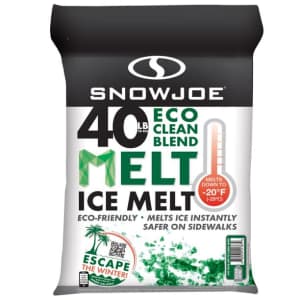 Snow Joe Eco Clean Ice Melt 40-lb. Bag for $8 Snow Joe Eco Clean Ice Melt 40-lb. Bag for $8