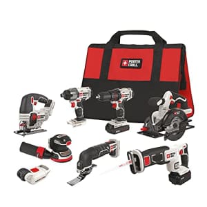 Porter-Cable 20V 8-Tool Combo Kit for $412