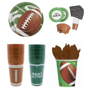 Game Day Party Supplies at Walmart: for $12 or less