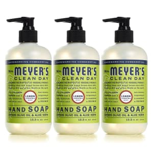 Mrs. Meyer's 12.5-oz. Clean Day Hand Soap 3-Pack for $15
