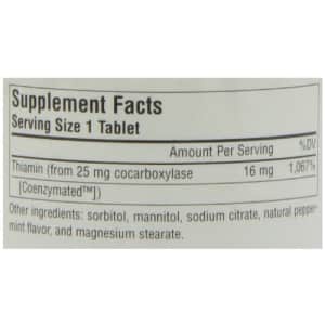 Source Naturals Coenzymated B-1 25 Mg, 30 Count for $17