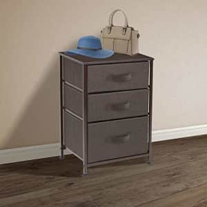 Sorbus Nightstand with 3 Drawers - Bedside Furniture & Accent End Table Chest for Home, Bedroom for $27 Sorbus Nightstand with 3 Drawers - Bedside Furniture & Accent End Table Chest for Home, Bedroom for $27
