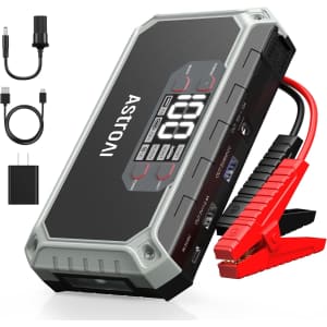 AstroAI 2,000A 12V 8-in-1 Jump Starter for $36