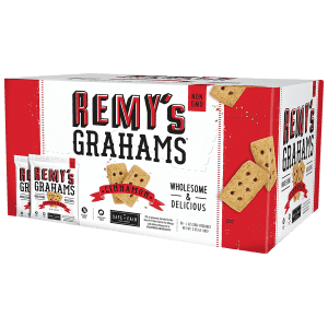 Remy's Cinnamon Grahams Snack Bags 192-Pack (Past Best By) for $15 Remy's Cinnamon Grahams Snack Bags 192-Pack (Past Best By) for $15
