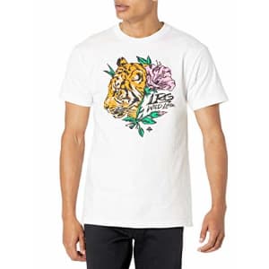 LRG Men's Spring 21 Graphic Designed Logo T-Shirt, Predator White, Small for $19