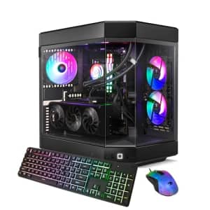 iBUYPOWER Y60 Black Gaming PC Computer Desktop Y60BI9N4703 (Intel Core i9 13900KF, NVIDIA GeForce for $1,500