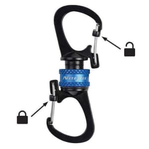 Nite Ize Slidelock 360 Magnetic Locking Dual Carabiner for $7 Nite Ize Slidelock 360 Magnetic Locking Dual Carabiner for $7