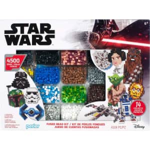 Perler Beads Star Wars 4,500-Piece Deluxe Fused Bead Kit for $11
