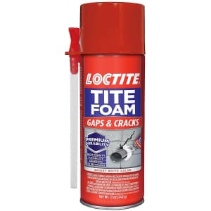 Loctite TiteFoam 12-oz. Polyurethane Foam Sealant for $7