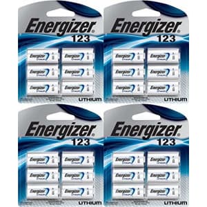 Energizer Photo Battery 123, 24 Batteries for $68