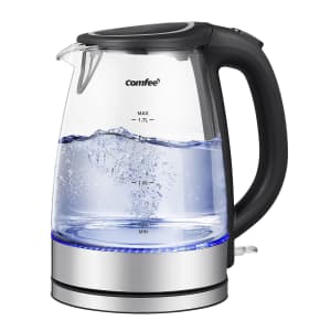 Glass Electric Tea Kettle for $25