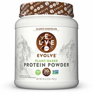 Evolve Protein Powder, Classic Chocolate, 20g Protein, 2 Pound for $35