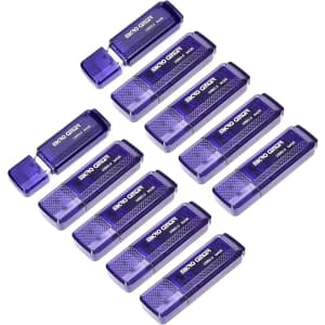 Micro Center SuperSpeed 64GB USB 3.0 Flash Drive 10-Pack for $42 w/ Prime