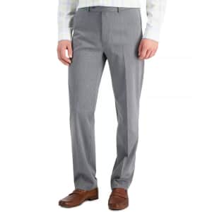 Nautica Men's Performance Stretch Modern-Fit Dress Pants for $30