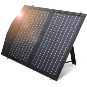 AllPowers 60W Foldable Solar Panel Charger for $100