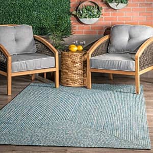nuLOOM Lefebvre Braided Indoor/Outdoor Runner Rug, 2' 6" x 8', Aqua for $92 nuLOOM Lefebvre Braided Indoor/Outdoor Runner Rug, 2' 6" x 8', Aqua for $92