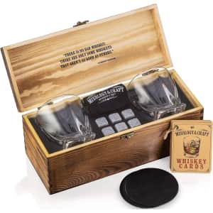 Mixology & Craft Whiskey Drinking Gift Set for $17