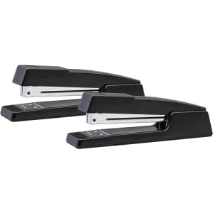 Bostitch Office Executive 20-Sheet 100% Metal Stapler 2-Pack for $11