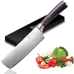 Paudin 7" Nakiri Knife Meat Cleaver for $27 Paudin 7" Nakiri Knife Meat Cleaver for $27