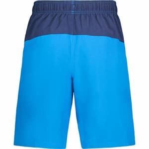 Under Armour Men's Standard Swim Trunks, Shorts with Drawstring Closure & Elastic Waistband, Blue for $30
