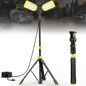 Hyperlite Dual-Head LED Work Light for $72