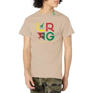 LRG Men's Stacked Logo T-Shirt, Sand for $10