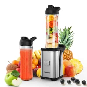 Homgeek 350W Personal Blender with 2 Sport Bottles for $18 Homgeek 350W Personal Blender with 2 Sport Bottles for $18