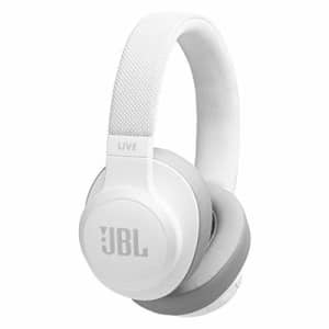 JBL LIVE 500BT - Around-Ear Wireless Headphone - White for $104