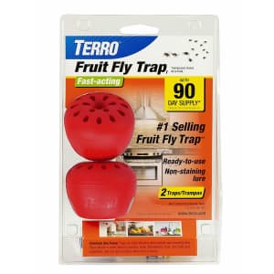 Terro Fruit Fly Trap 2-Pack for $6 Terro Fruit Fly Trap 2-Pack for $6