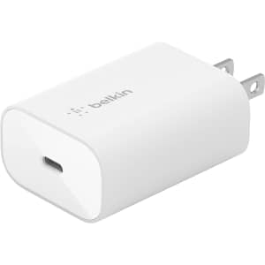 Belkin 25W Power Delivery USB-C PPS Wall Charger for $15