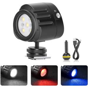 Neewer Dive LED Underwater Video Light for $18
