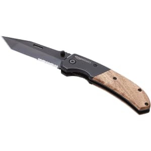 Amazon Basics Tactical Folding Pocket Knife for $10