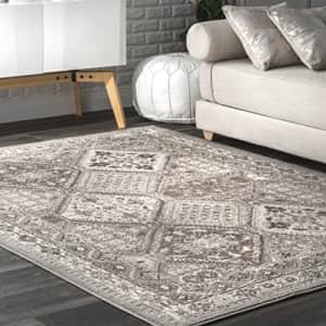 nuLOOM Becca Vintage Tile Area Rug, 8 ft x 10 ft, Grey for $80 nuLOOM Becca Vintage Tile Area Rug, 8 ft x 10 ft, Grey for $80