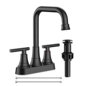 Forious RV 2-Handle Bathroom Sink Faucet for $23