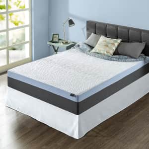 Zinus Night Therapy Gel-Infused Memory Foam 12" Elite Queen Mattress and SmartBase Set from $474 Zinus Night Therapy Gel-Infused Memory Foam 12" Elite Queen Mattress and SmartBase Set from $474