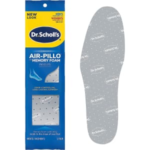 Dr. Scholl's Air-Pillo Odor-Control Trim to Fit Memory Foam Insoles for $3