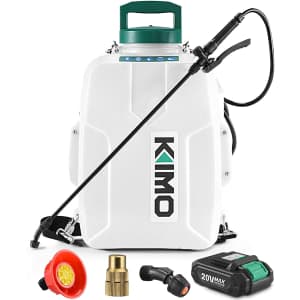 Kimo 3-Gallon Battery-Powered Backpack Sprayer for $160