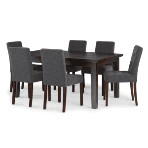 Simpli Home Andover 7-Piece Dining Set w/ Solid Rubberwood Table for $1,003 Simpli Home Andover 7-Piece Dining Set w/ Solid Rubberwood Table for $1,003