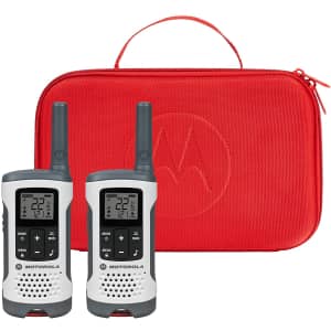 Motorola Talkabout T280 Rechargeable Two-Way Radio Bundle for $40 Motorola Talkabout T280 Rechargeable Two-Way Radio Bundle for $40