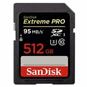 SanDisk 512GB Extreme PRO SDXC UHS-I Card (SDSDXPA-512G-G46) for $220