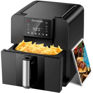 Elechomes Max XL 6.3-Quart Air Fryer for $77 Elechomes Max XL 6.3-Quart Air Fryer for $77